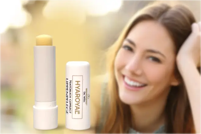 Natürliche Lippenpflege von Bienenherz
