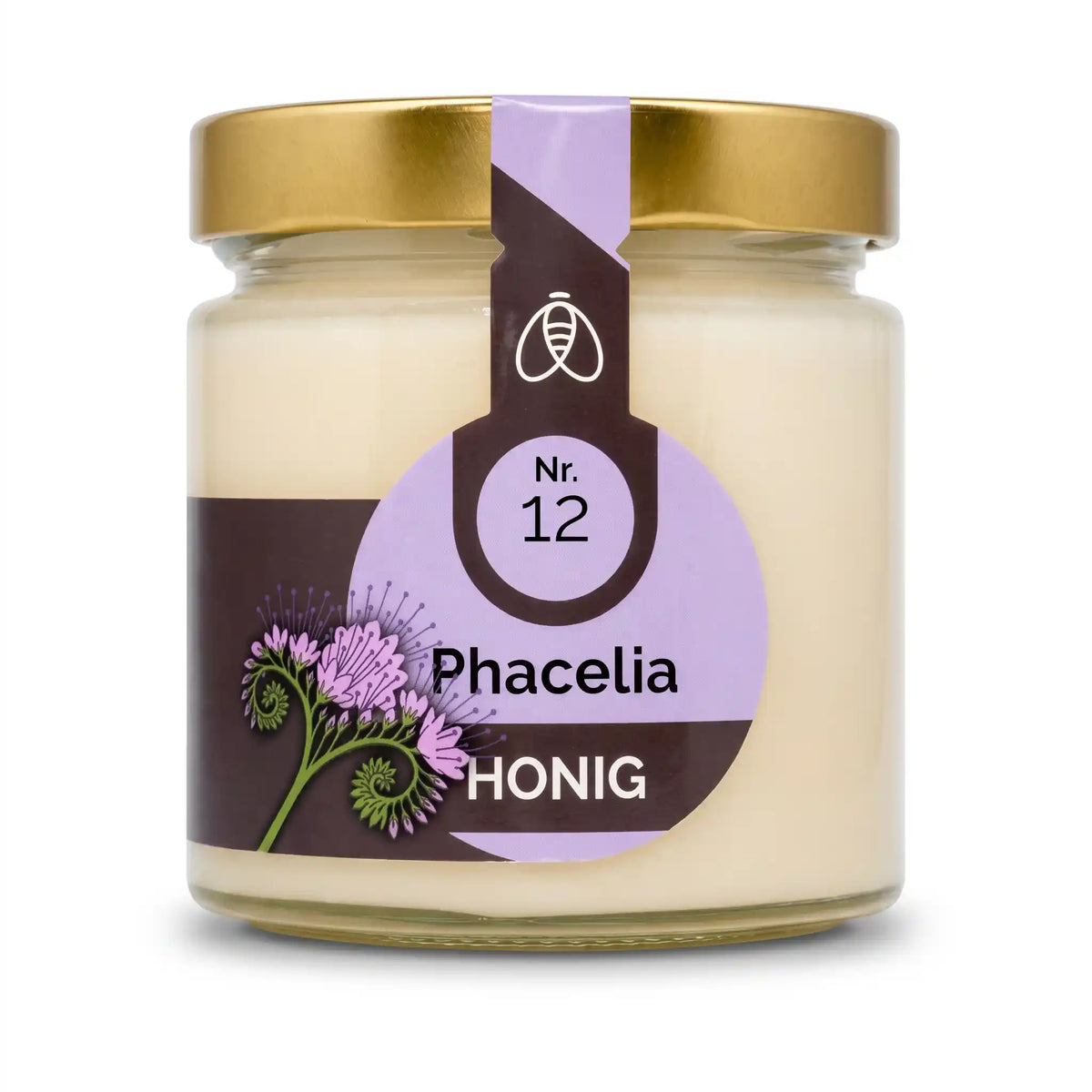 Hochwertiger, feincremiger Phacelia Honig aus Thüringen von der regionalen Imkerei Bienenherz - aus Leidenschaft zu Bienen