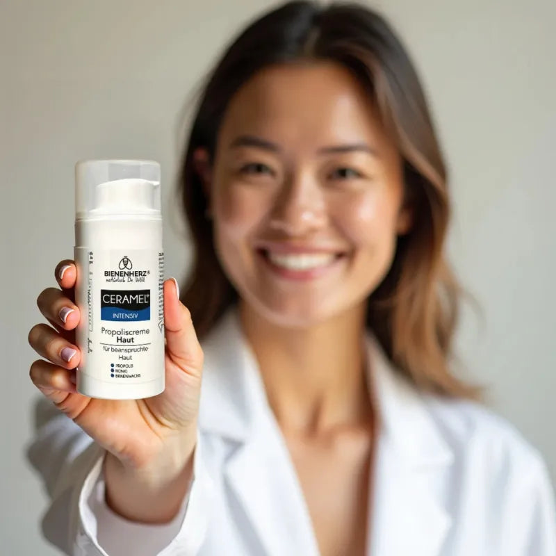 Ceramel intensive die Propolis Hautcreme für trockene und beanspruchte Hautstellen von Bienenherz