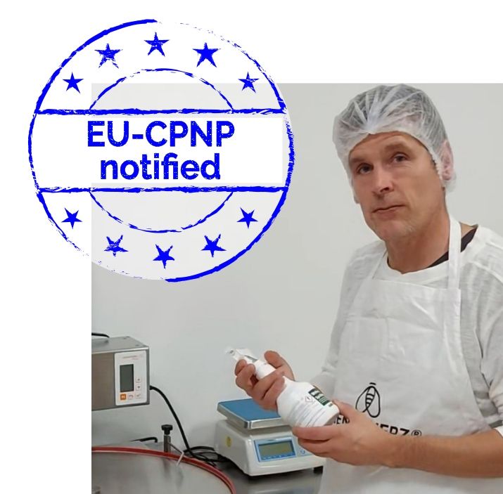 Zertifizierte Herstellung und Analyse der Bienenherz-Kosmetik (EU-CPNP notified)