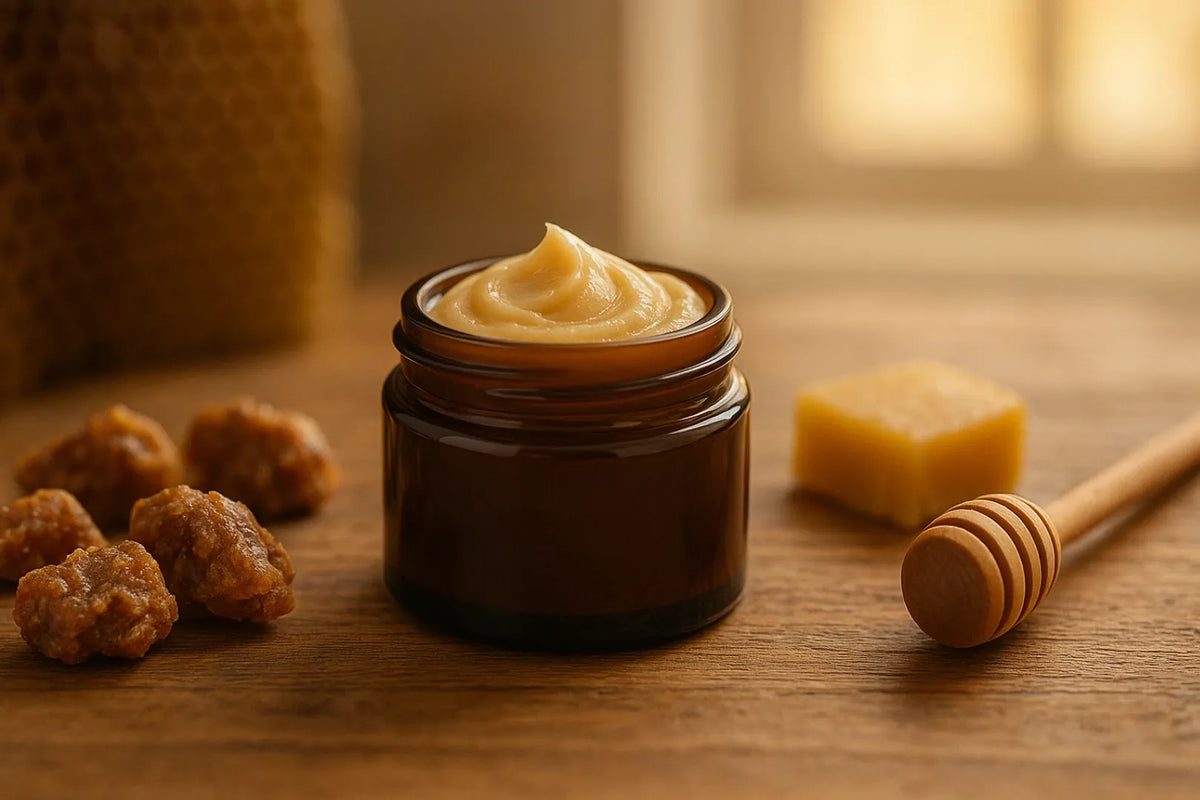 Propolis-Salbe: Natürliche Hautpflege vom Imker bis in Ihre Hausapotheke