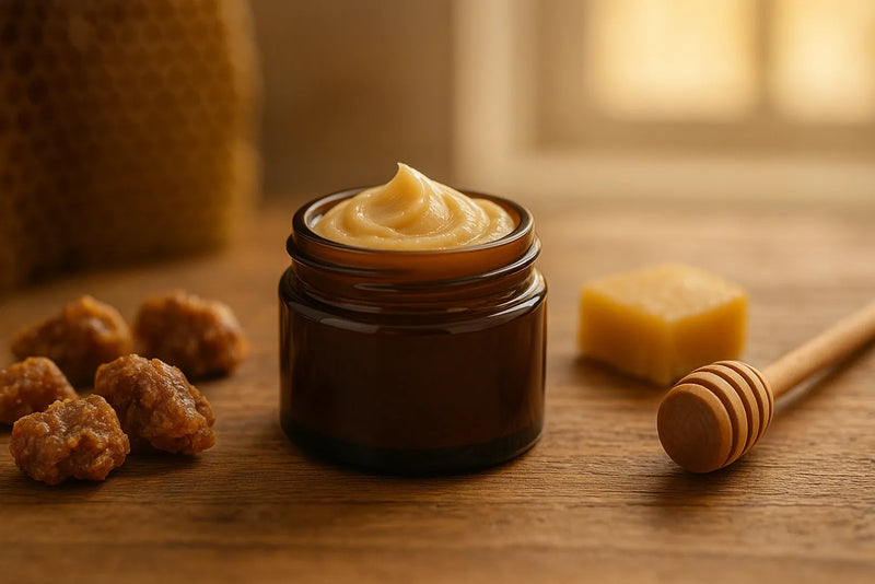 Propolis-Salbe: Natürliche Hautpflege vom Imker bis in Ihre Hausapotheke