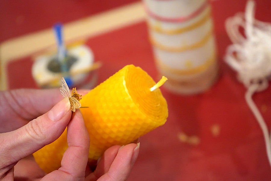 handgemachte Bienenwachskerzen für Ihre gute Stimmung