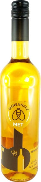lieblicher MET von Bienenherz in einer praktischen Flasche - Honigwein zum genießen vom Imker