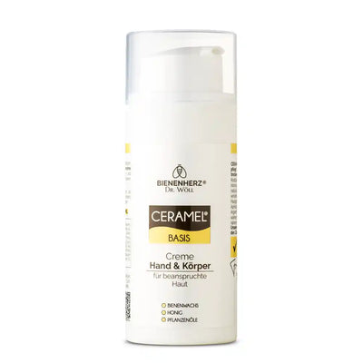 Handcreme mit Honig und Bienenwachs - 50ml | für trockene Hände