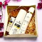 Geschenkbox Bienenkosmetik von Bienenherz - Handcreme und Gesichtspflege mit Honig