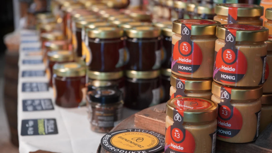 Honig Sortiment Bienenherz