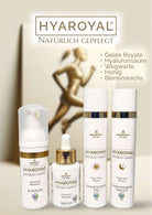 Hyaroyal das Gesichtspflege Set mit Gelee Royale, Bienenwachs und Honig für gesunde und gepflegte Gesichtshaut mit Bienenherz