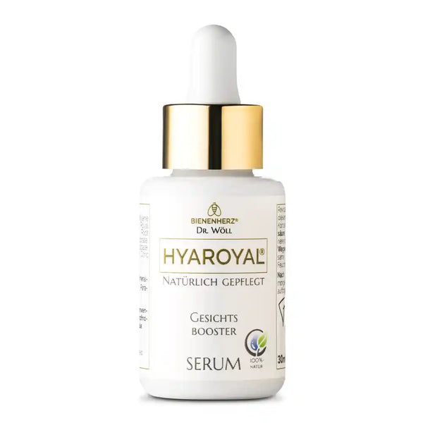 HYAROYAL Gesichtsserum Booster Anti Age | 30ml | Hyaluronsäure + Gelée Royale