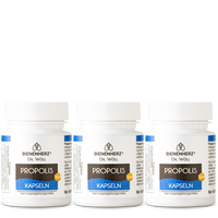 Propolis Kapseln - 3x 60 Stück| 6-Monatspackung von Imker Dr. Wöll
