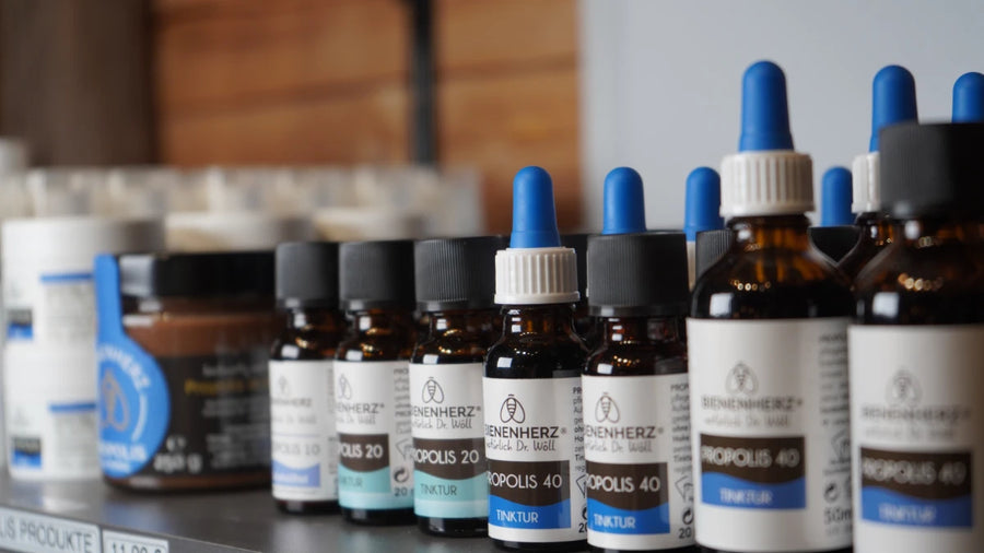 Propolis Produkte im Werksverkauf