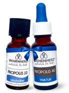Propolis Lösung und Propolistinktur im Kombiset im Angebot - alkoholfrei von Bienenherz